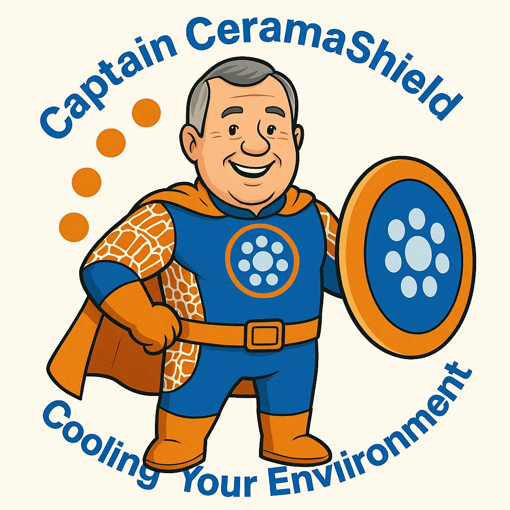 Captain CeramaShield Superhero Mascot
